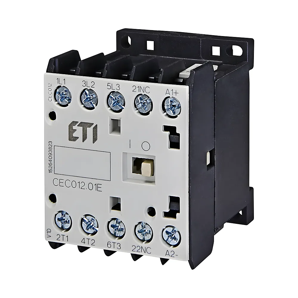 Контактор мініатюрний CEC 12.01 230 В 50/60 Гц 12 А 5,5 кВт AC3 ETI 4641084