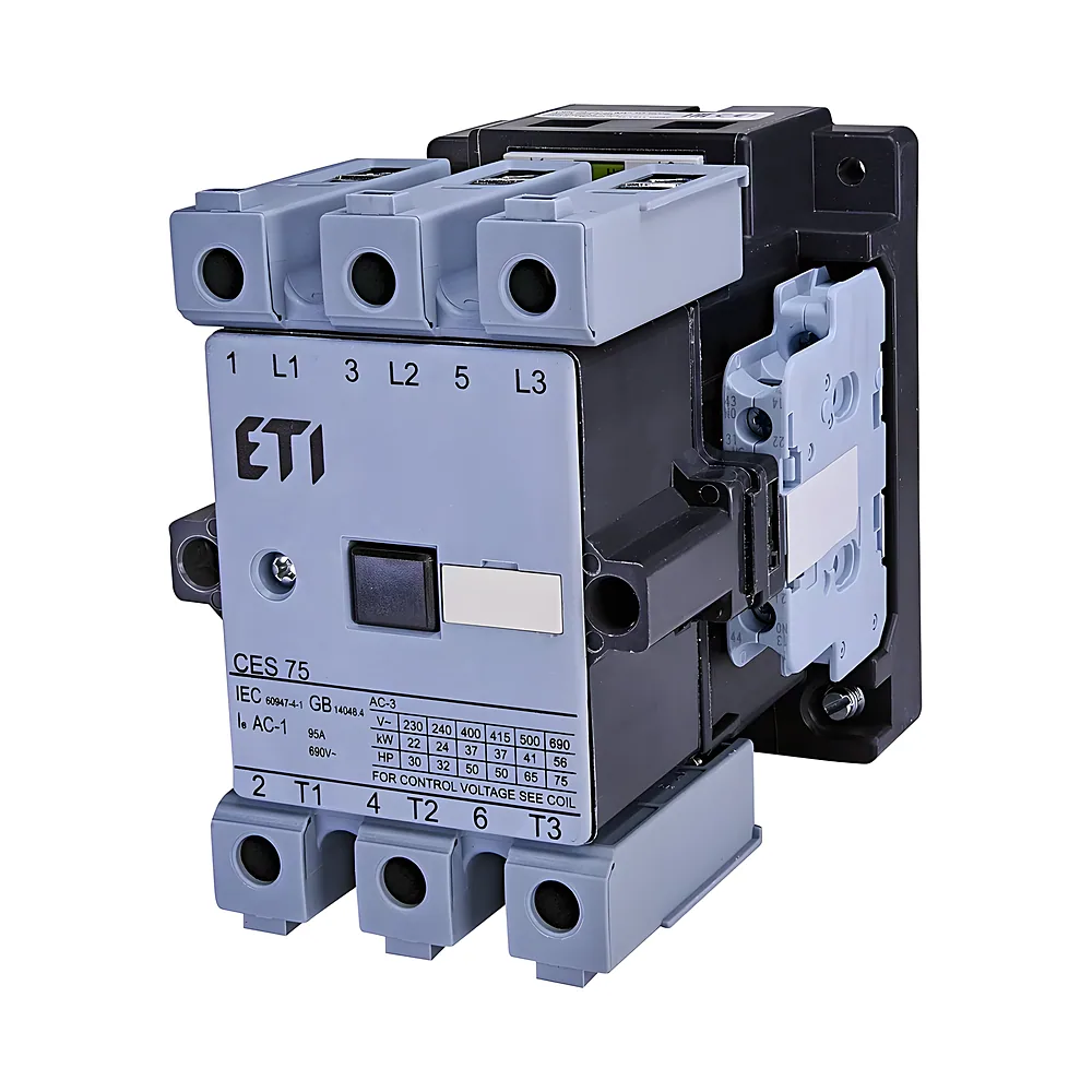 Контактор CES 75.22 37 кВт 230 В AC ETI 4646563