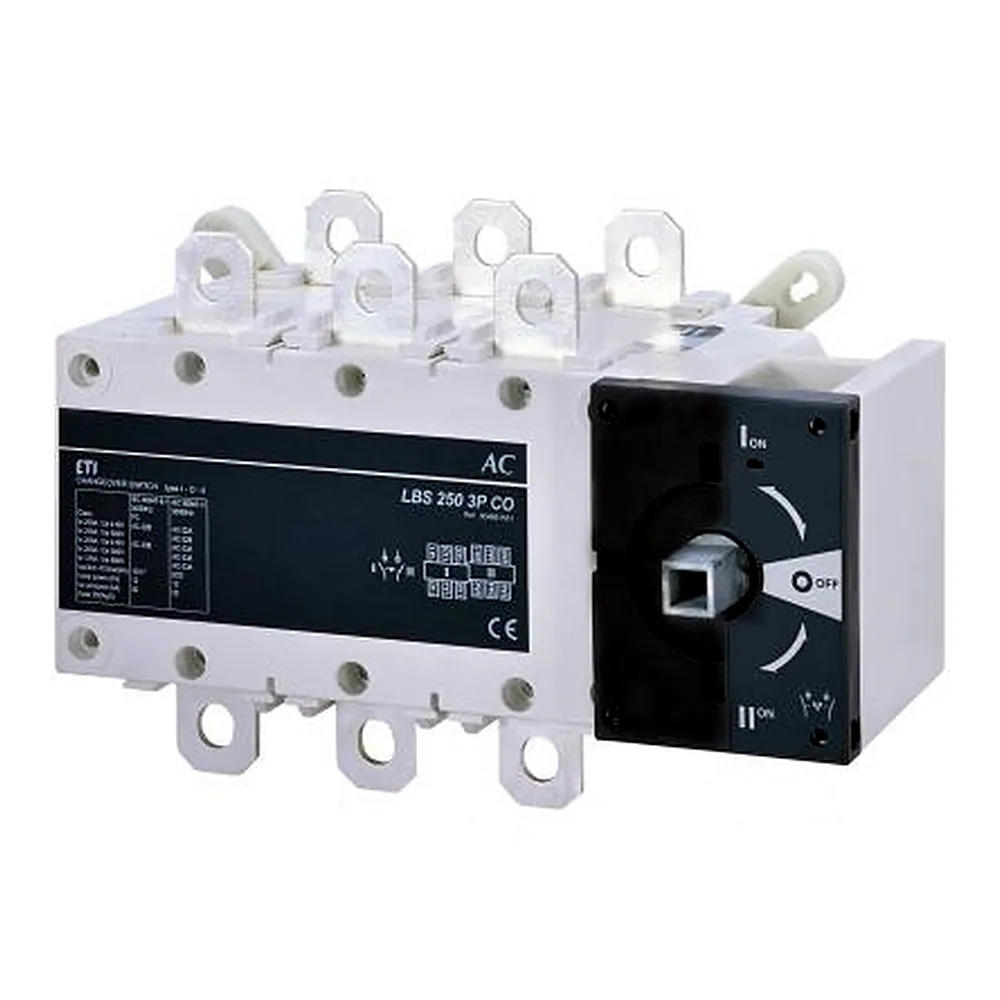 Перемикач навантаження ETI LBS CO 3P 250A 1-0-2 4661551