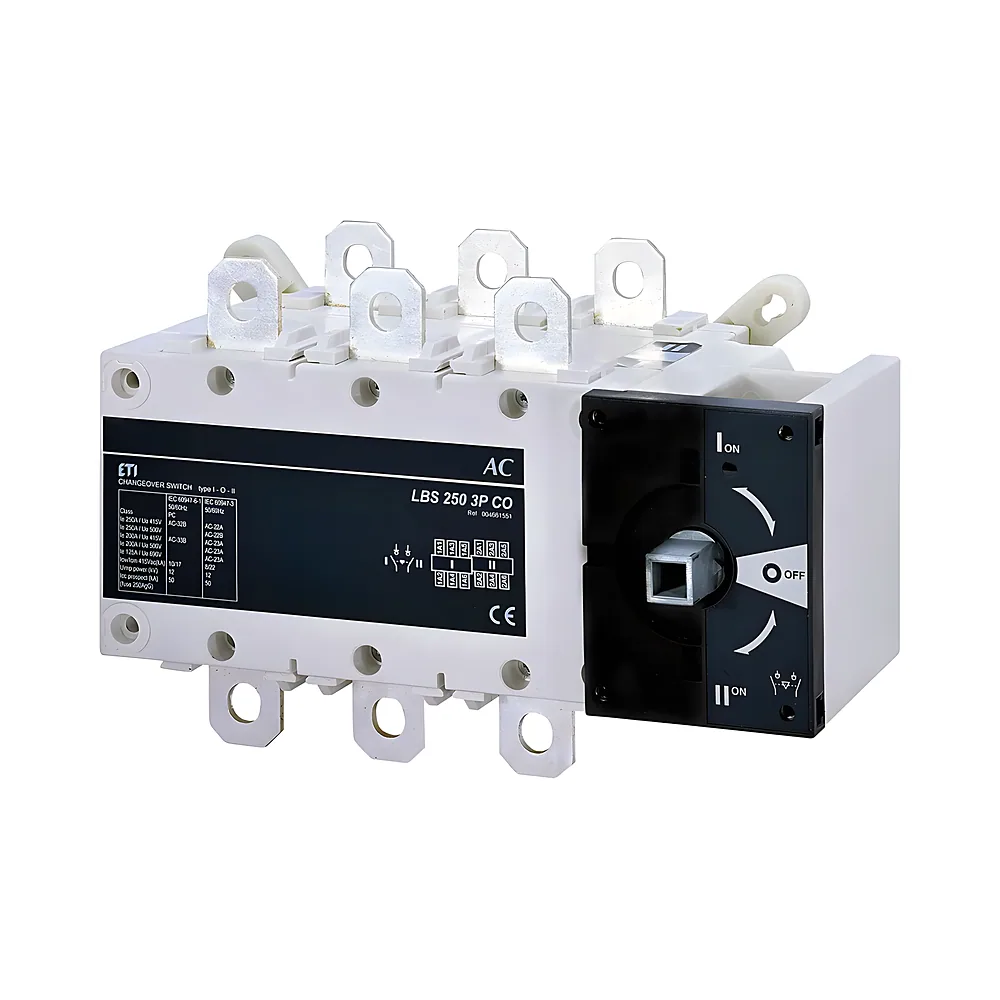 Перемикач навантаження LBS CO 3P 250 А I-0-II ETI 4661551