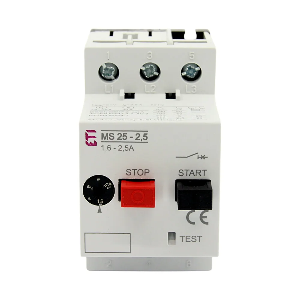 Автоматичний вимикач ETI MS25-2.5 4600070