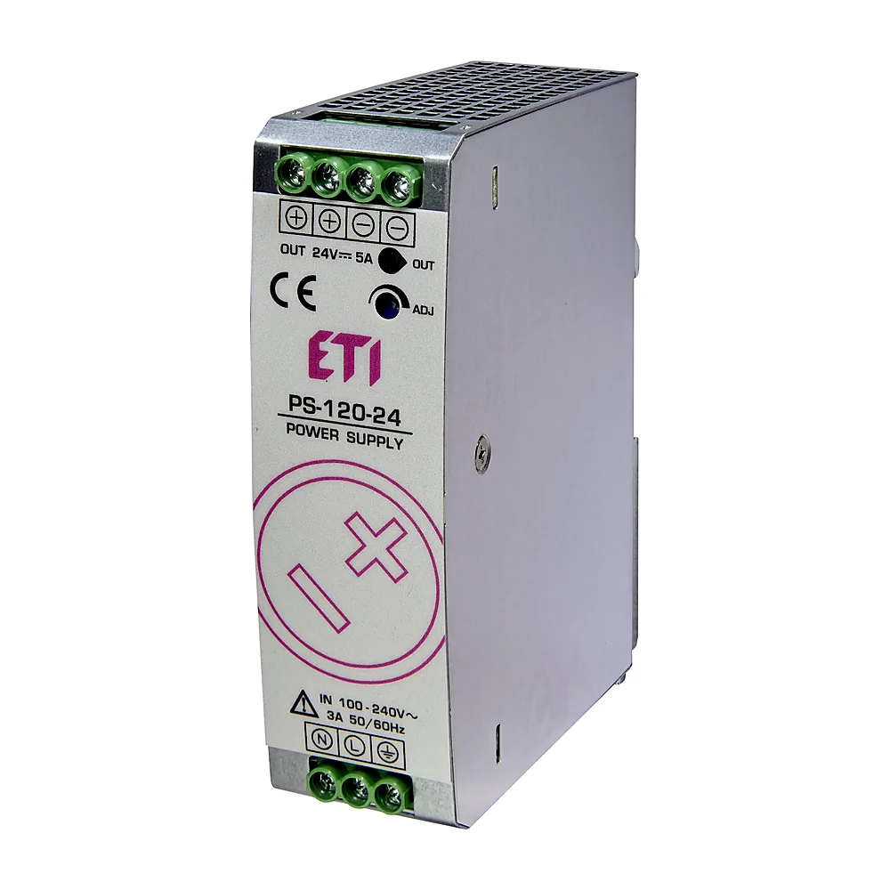 Блок живлення ETI PS-120-24 24V 120W 5A 4656682