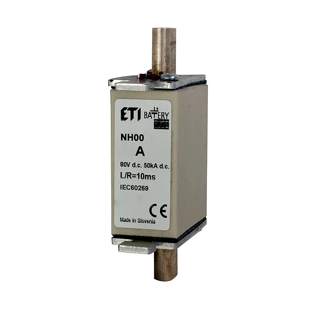 Запобіжник ETI NH-00 Battery 125A 80V DC 4110083