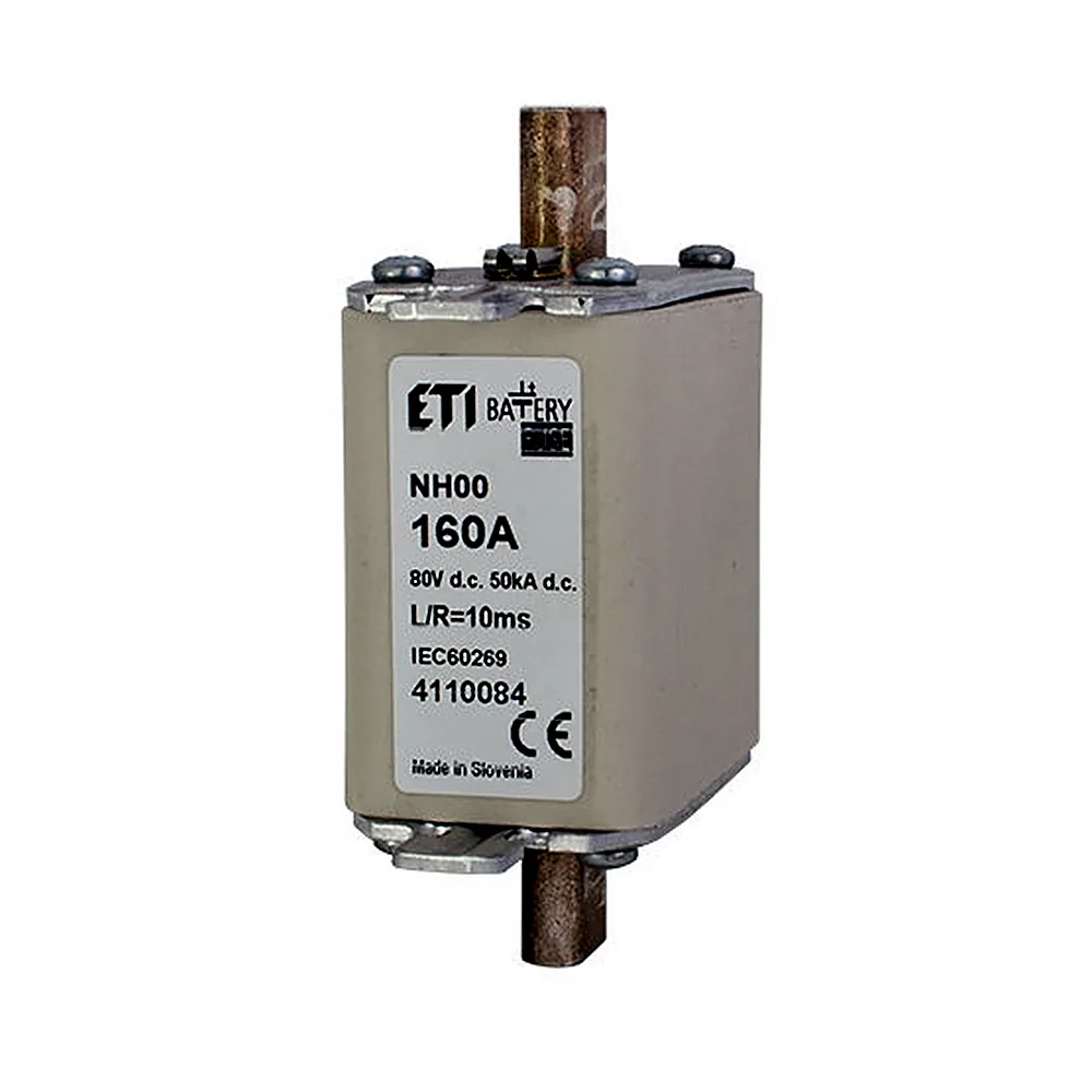 Запобіжник ETI NH-00 Battery 160A 80V DC 4110084