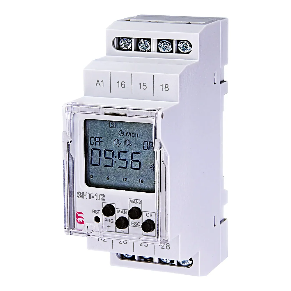 Реле часу ETI SHT-1/2 UNI 12-240V AC/DC 2x16A_AC1 2470054