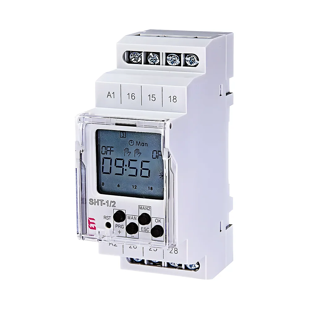 Реле часу SHT-1/2 UNI 12-240 В AC/DC 2х16 А AC1 цифрове ETI 2470054
