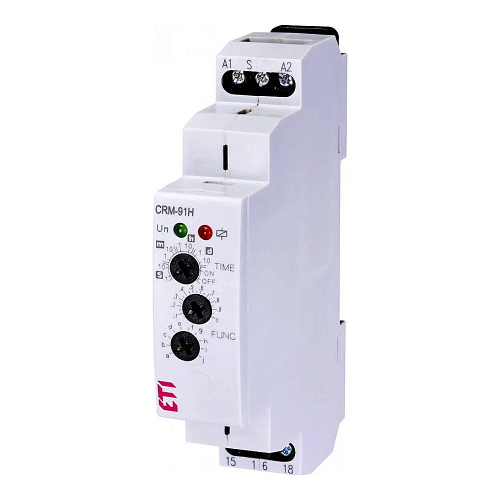 Реле часу ETI CRM-91H UNI 12-240V AC/DC 1x16A_AC1 2470001