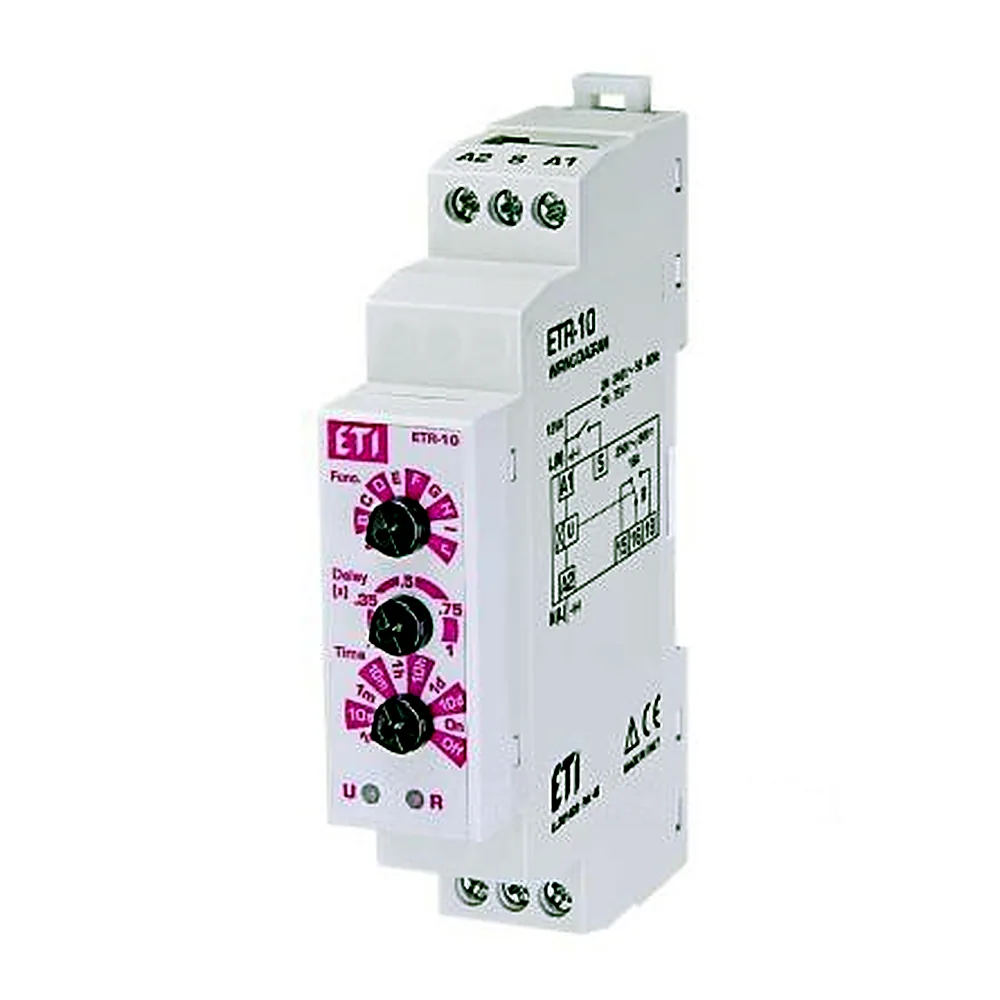 Реле часу ETI ETR-10 24-240V AC/24-75V DC 1x16A_AC1 2472200