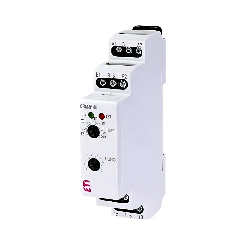 Багатофункціональне реле часу CRM-91HE UNI 12-240 В AC/DC 1х16 А AC1 ETI 2470085