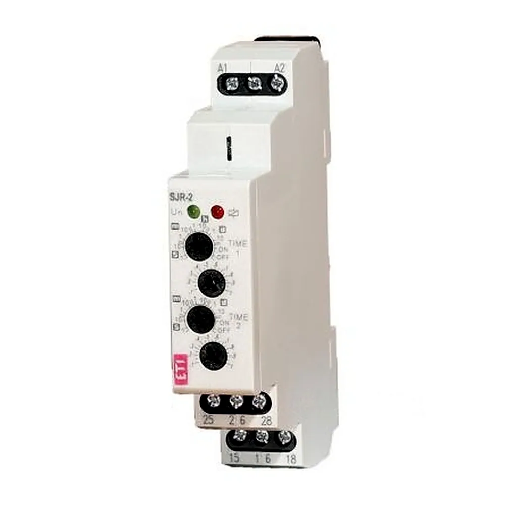 Дворівневе реле часу SJR-2 UNI 12-240 AC/DC (2x16A_AC1), ETI
