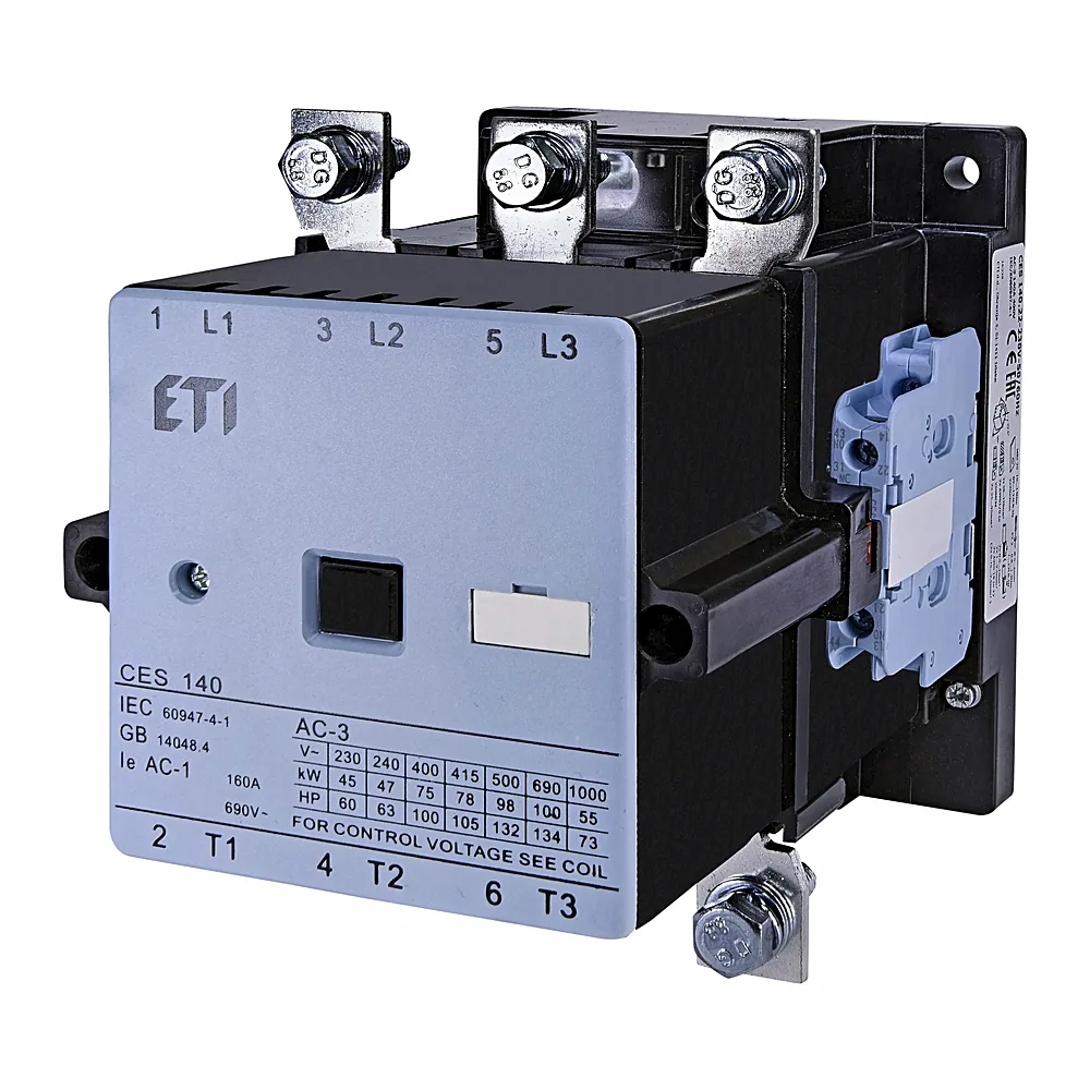 Контактор ETI CES 140.22 75кW 230V AC 4646568