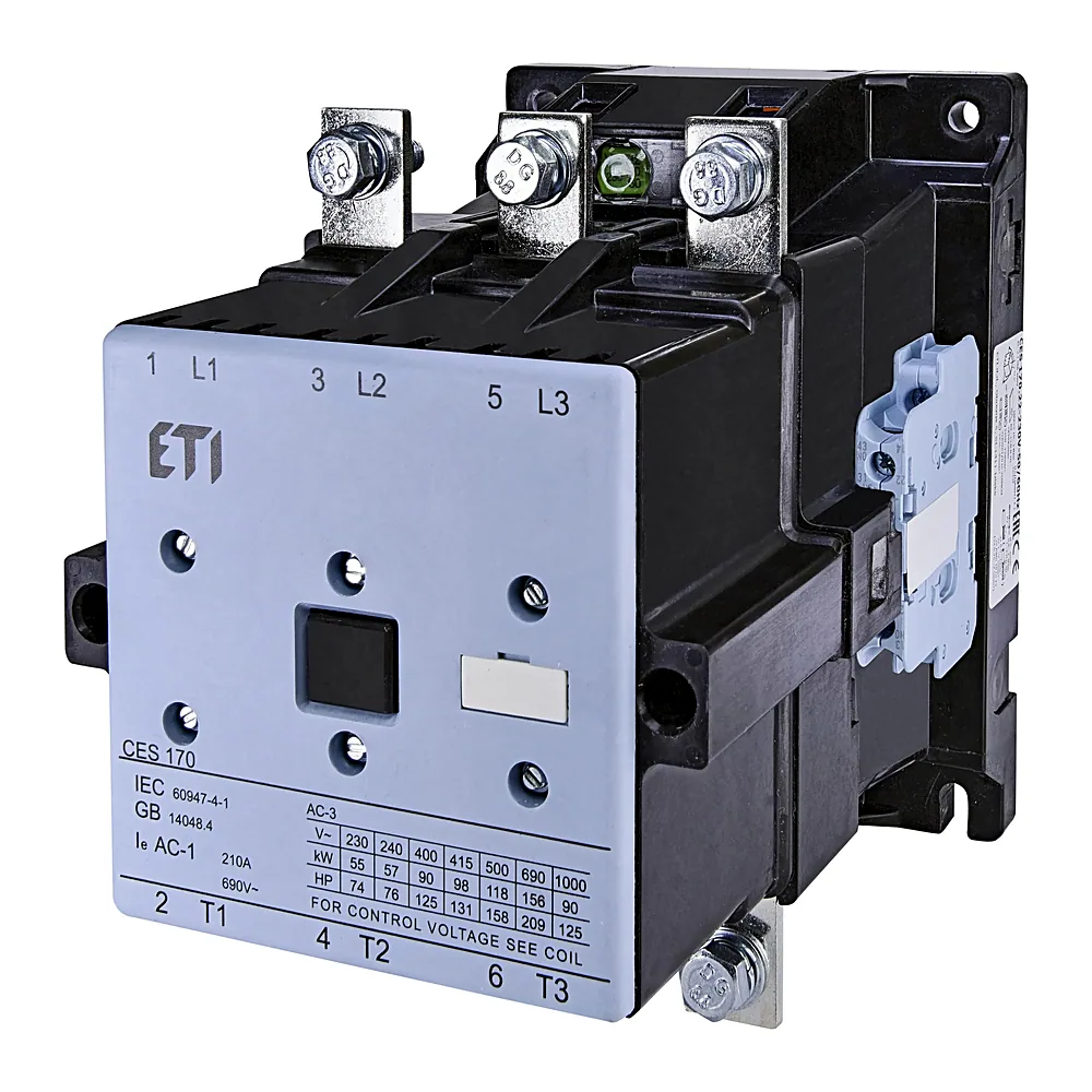 Контактор ETI CES 170.22 90кW 230V AC 4646569