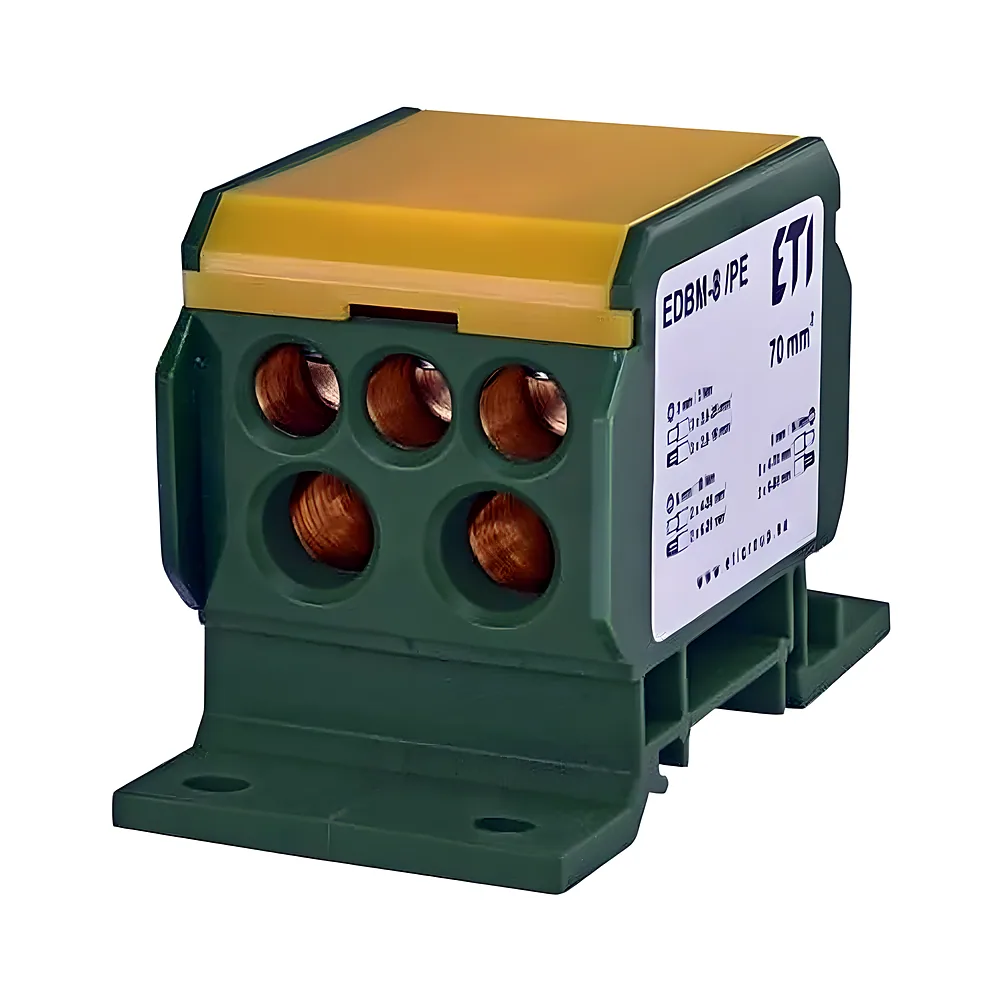 Блок розподільчий EDBM-8/PE 192 А 1х4-70 2х4-35 3х2,5-25 мм² ETI 1102427
