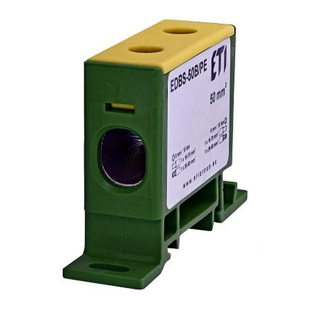 Блок розподільчий ETI EDBS-50B/PE 150А 16-70 мм2 1102421