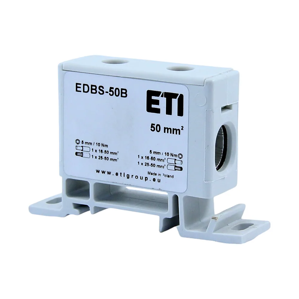 Блок розподільчий ETI EDBS-50B 150A 16-70 мм2 1102405