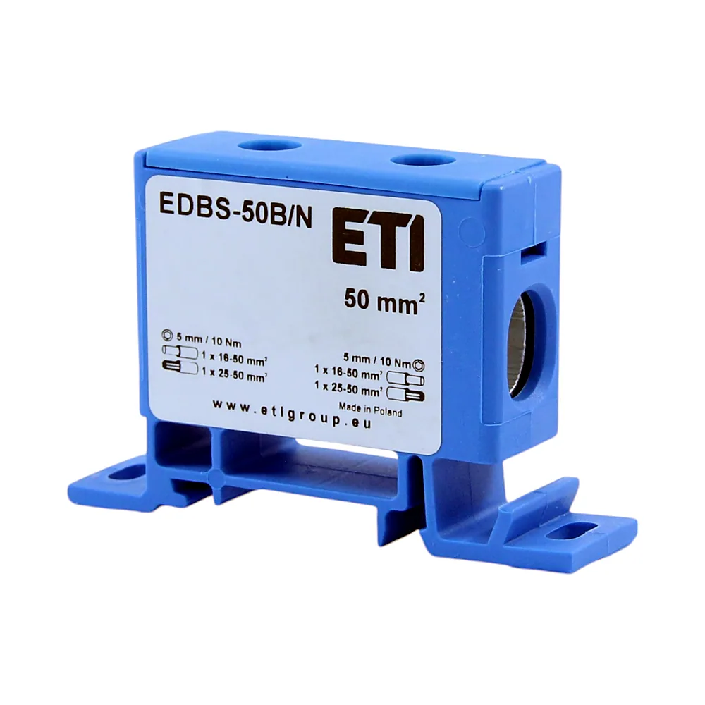 Блок розподільчий ETI EDBS-50B/N 150A 16-70 мм2 1102420