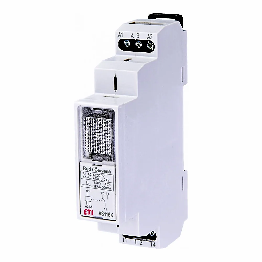Реле проміжне ETI VS116K 24/230В 1x16A AC1 2471201