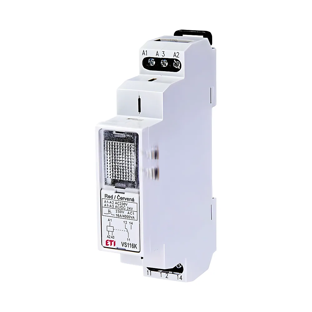 Проміжне реле VS116K 24/230 В 1х16 А AC1 ETI 2471201