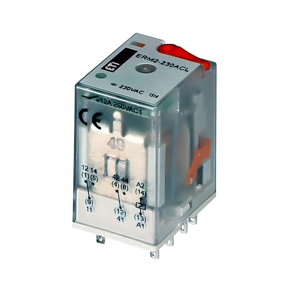 Проміжне реле електромеханічне ERM2-230ACL 2P ETI 2473005