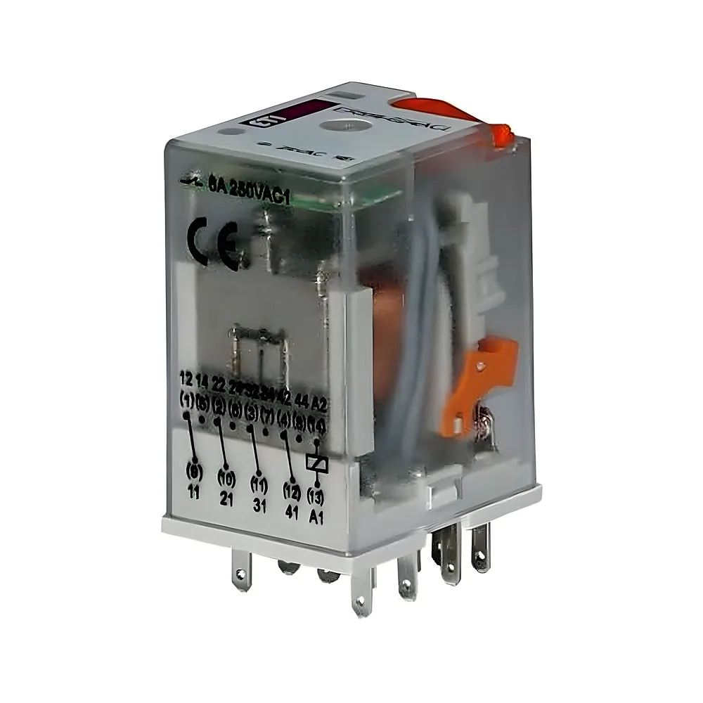 Проміжне реле електромеханічне ERM4-024ACL 4P ETI 2473009