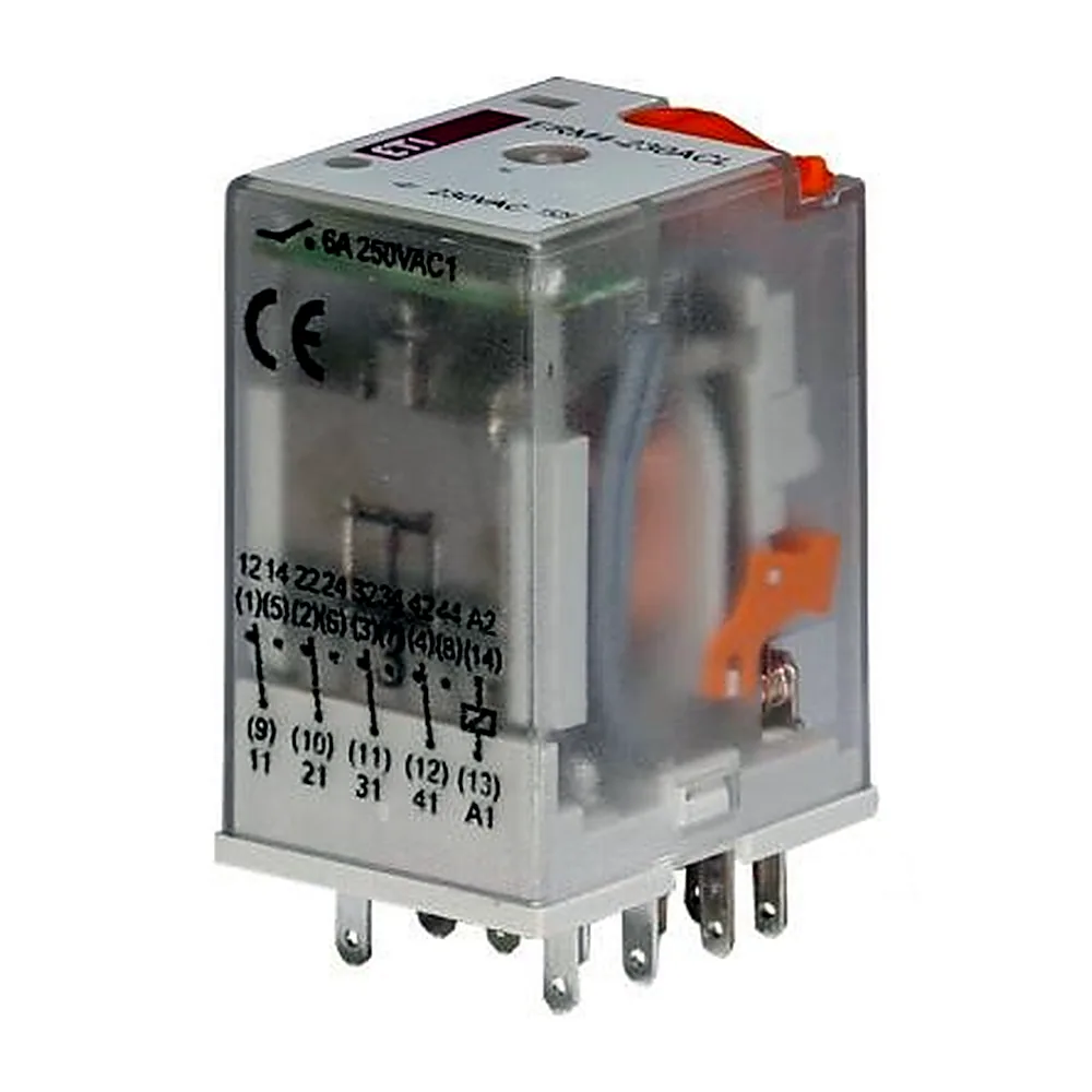 Реле електромеханічне ETI ERM4-230ACL 4p 2473011