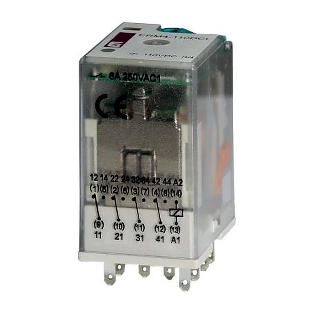 Реле електромеханічне ETI ERM4-110 DCL 4p 2473022
