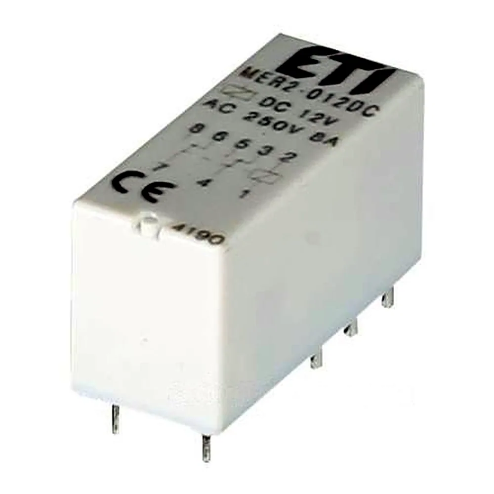 Реле електромеханічне ETI MER2-012 DC 2p 2473031
