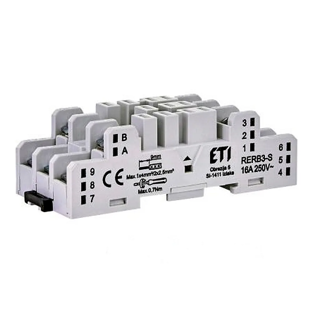 Цоколь ETI RERB3-S для RERM3 2473064