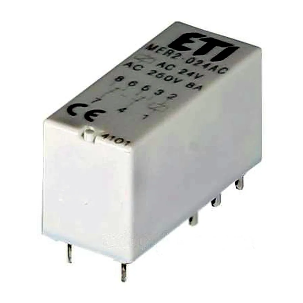 Реле електромеханічне ETI MER2-024 AC 2p 2473033