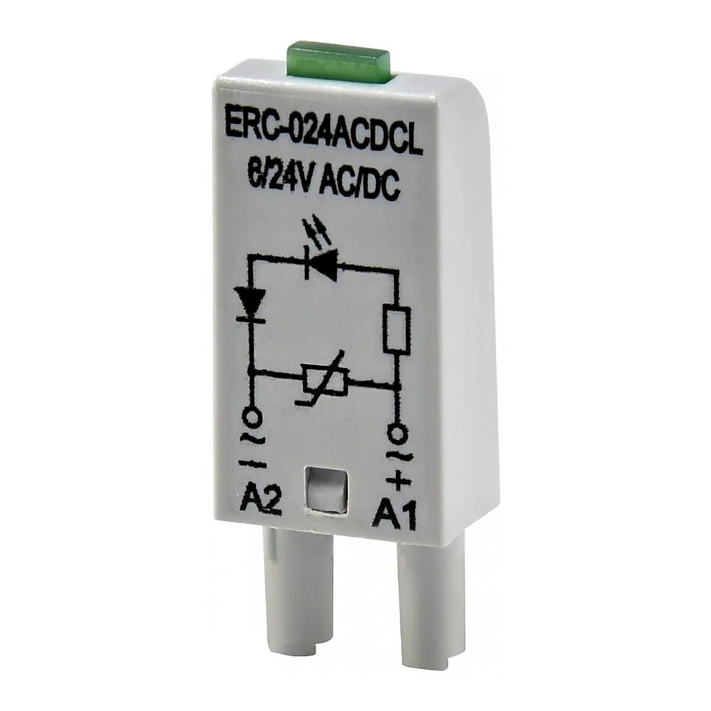 Додатковий модуль захисту/індикації ETI ERC-024ACDCL 6-24V AC/DC 2473040