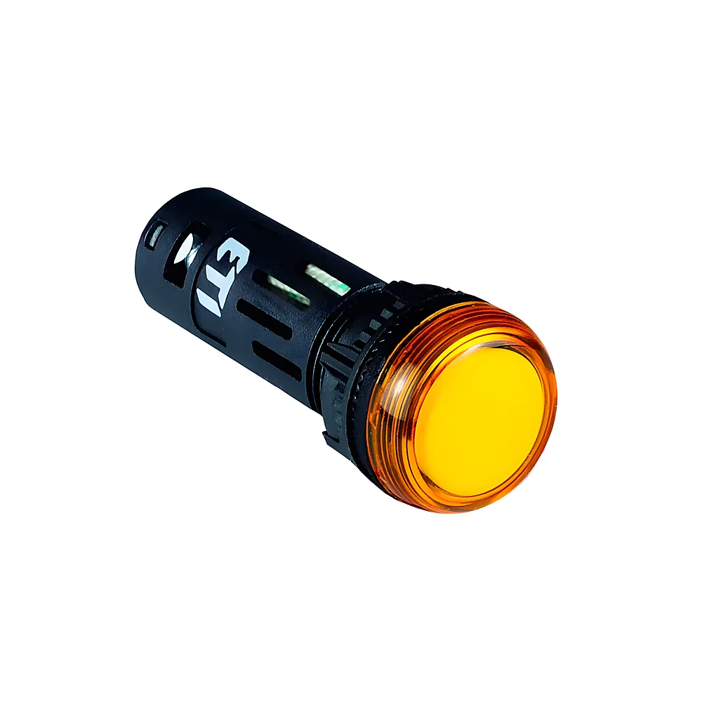 Сигнальна лампа ECLI-16-024C-A LED матова 24 В AC/DC помаранчева ETI 4771604