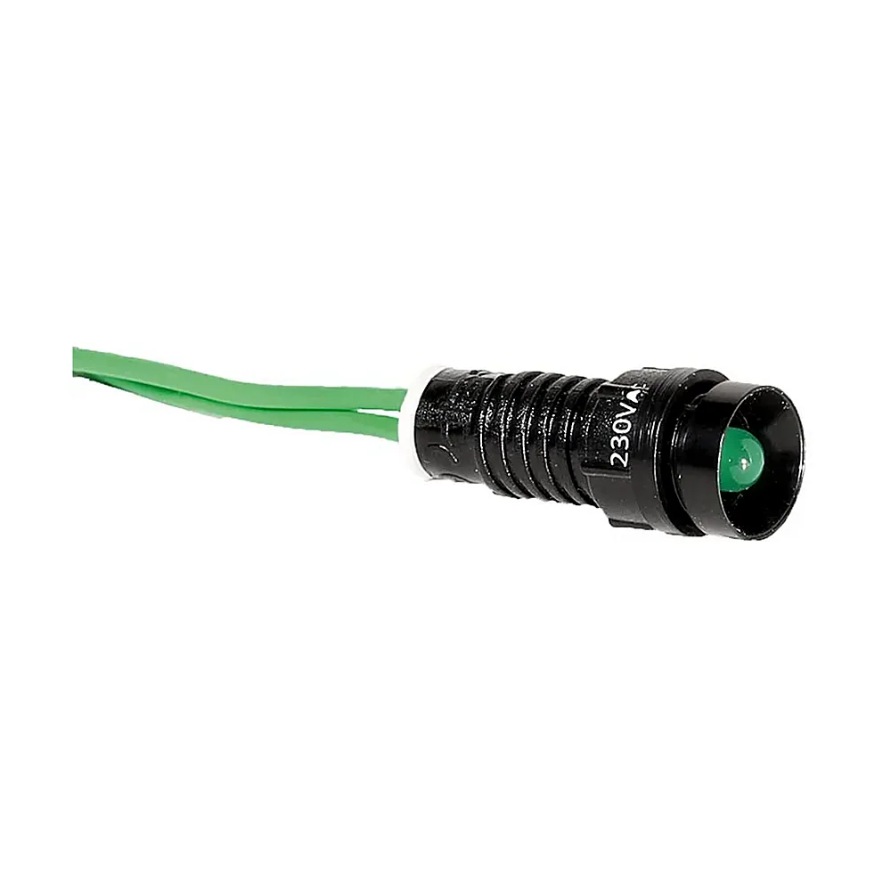 Лампа сигнальна ETI LS LED 5 G 230 5мм 230В AC зелена 4770804