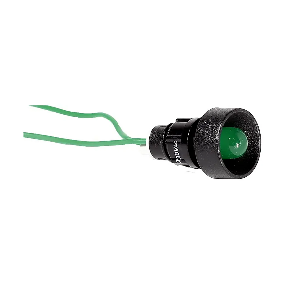 Лампа сигнальна ETI LS LED 10 G 230 10мм 230В AC зелена 4770810