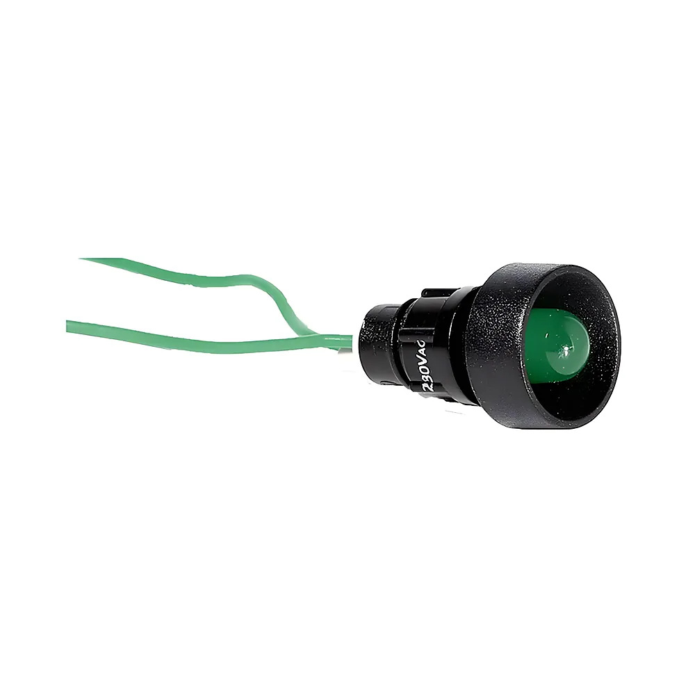 Сигнальна лампа LS LED 10 G 230 10 мм 230 В AC зелена ETI 4770810