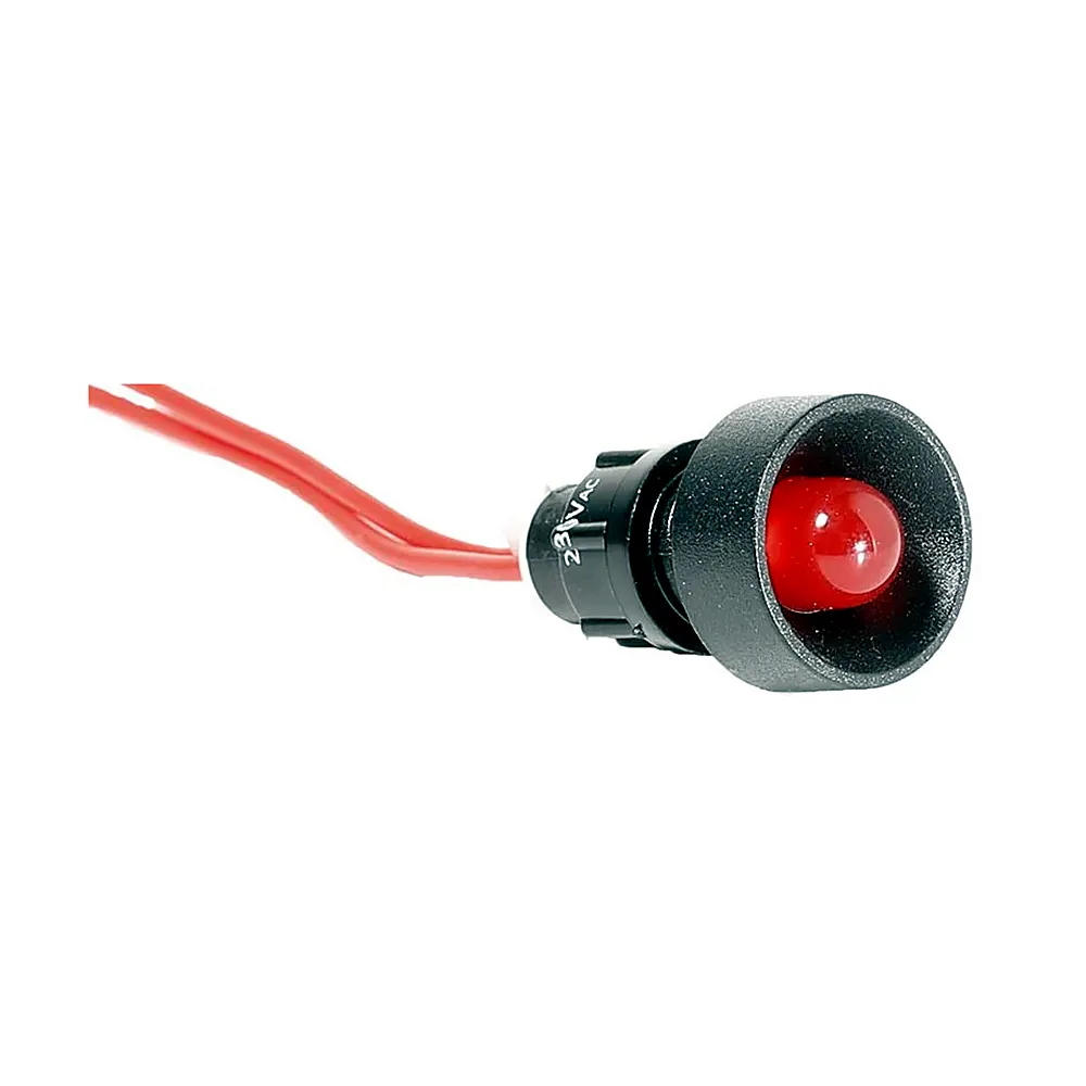 Лампа сигнальна ETI LS LED 10 R 230 10мм 230В AC червона 4770811