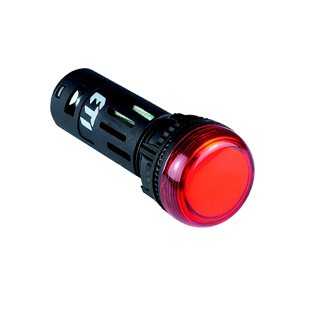 Сигнальна лампа ETI ECLI-16-024C-R LED матова 24В AC/DC червона 4771600