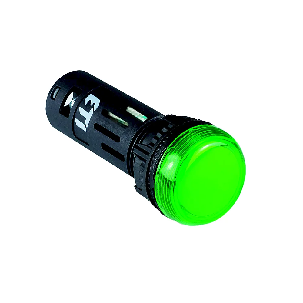 Сигнальна лампа ETI ECLI-16-024C-G LED матова 24В AC/DC зелена 4771601