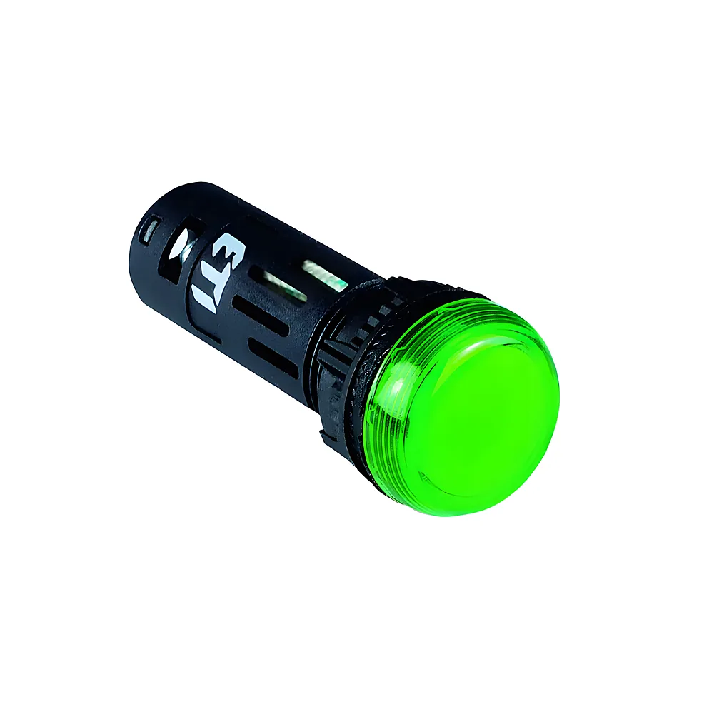 Сигнальна лампа ECLI-16-024C-G LED матова 24 В AC/DC зелена ETI 4771601