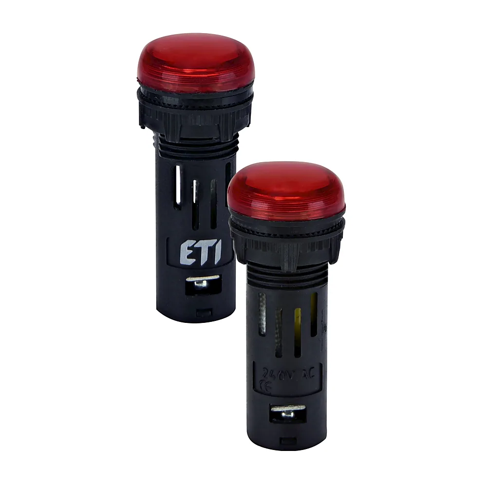 Сигнальна лампа ETI ECLI-16-240A-R LED матова 240В AC червона 4771606