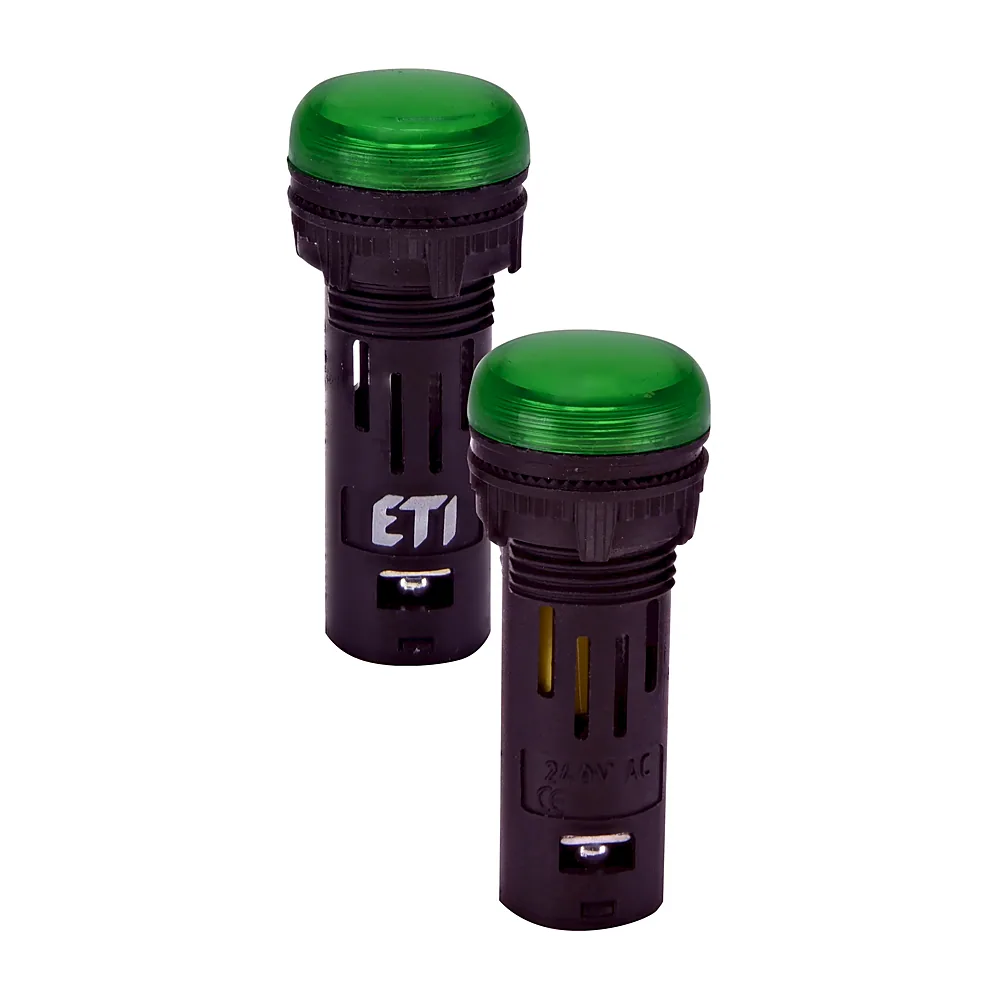 Сигнальна лампа ETI ECLI-16-240A-G LED матова 240В AC зелена 4771607