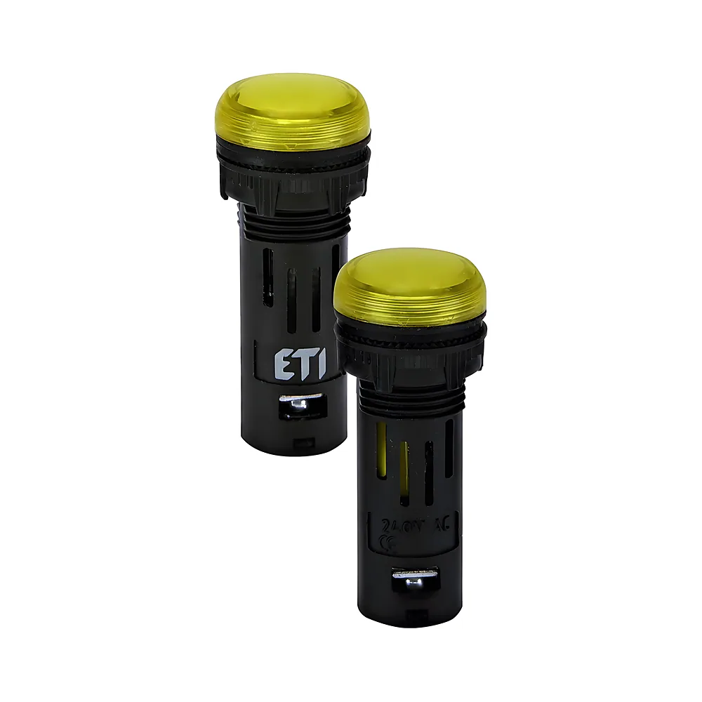 Сигнальна лампа ECLI-16-240A-Y LED матова 240 В AC жовта ETI 4771608