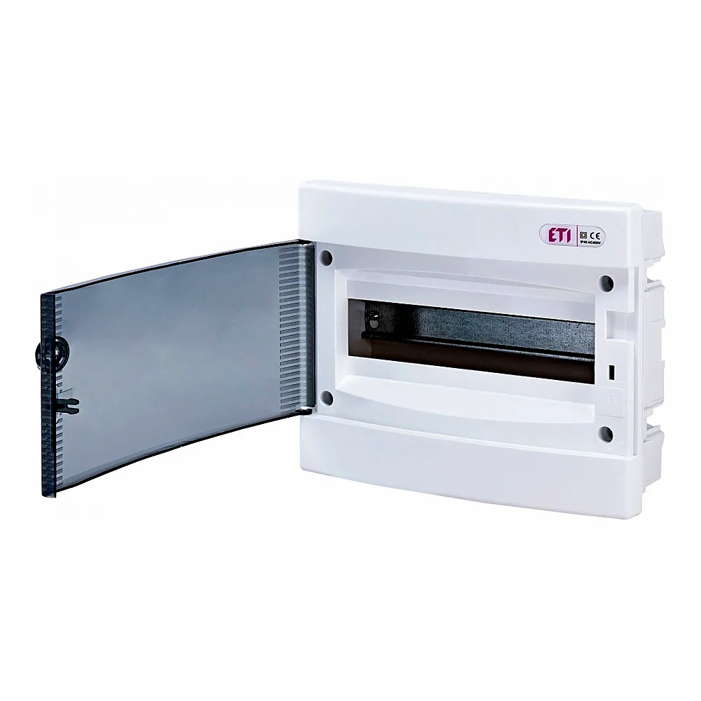 Щит розподільний ETI ECM 12PT 12 мод. прозорі дверцята 1101011