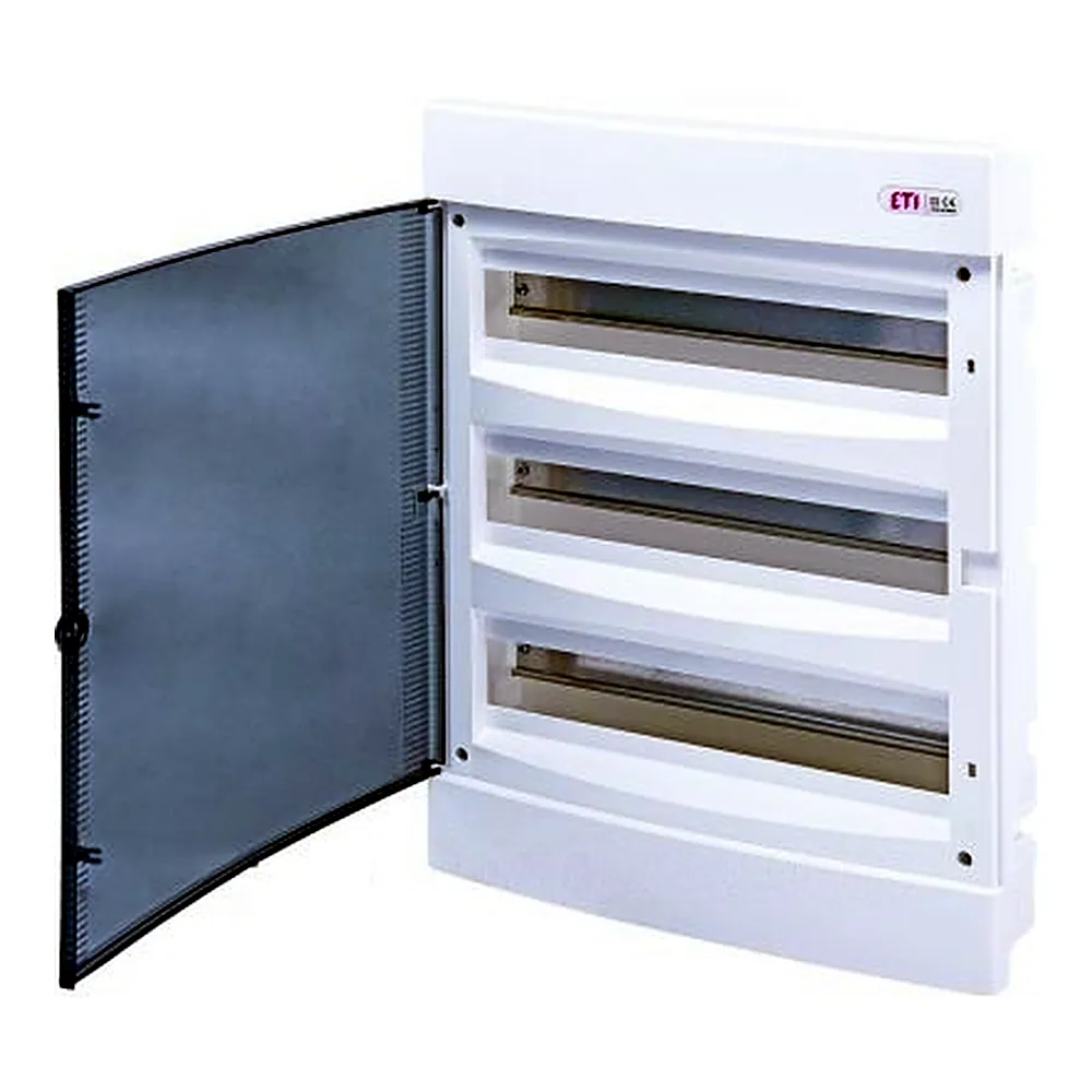 Щит ETI ECM 3x18PT 54 мод прозорі дверцята 1101047