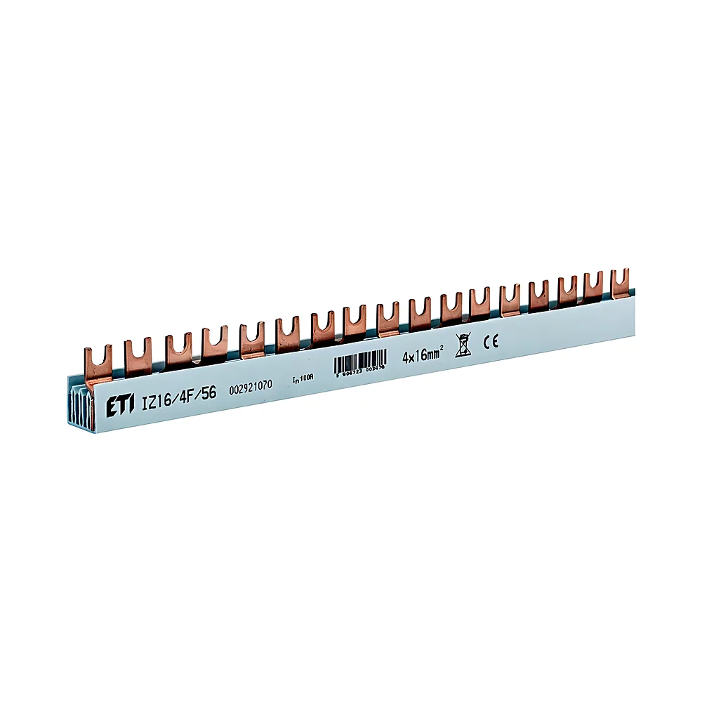 Гребінчаста шина живлення IZ 16/4F/56 4P (1 м) ETI 2921070