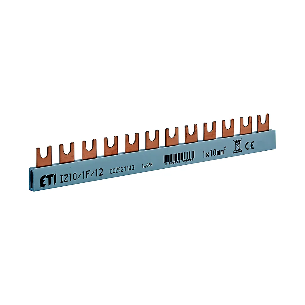 Гребінчаста шина живлення IZ 10/1F/12 1P 0,21 м ETI 2921143