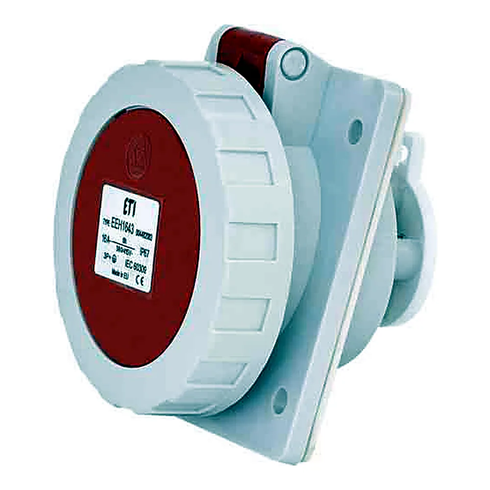 Розетка вбудована EEH-1643  IP67 (16A, 400V, 3P+PE), ETI