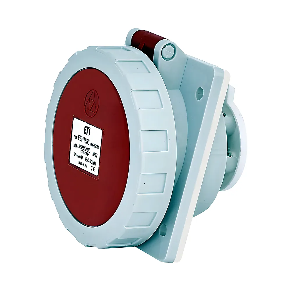 Розетка вбудована EEH-1653 IP67 16 А 400 В 3P+N+PE ETI 4482084