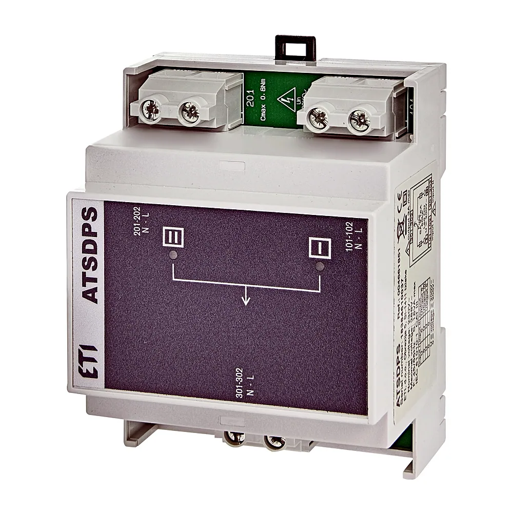 Подвійне джерело живлення ETI ATSDPS 230V AC 4 модулі 4661851