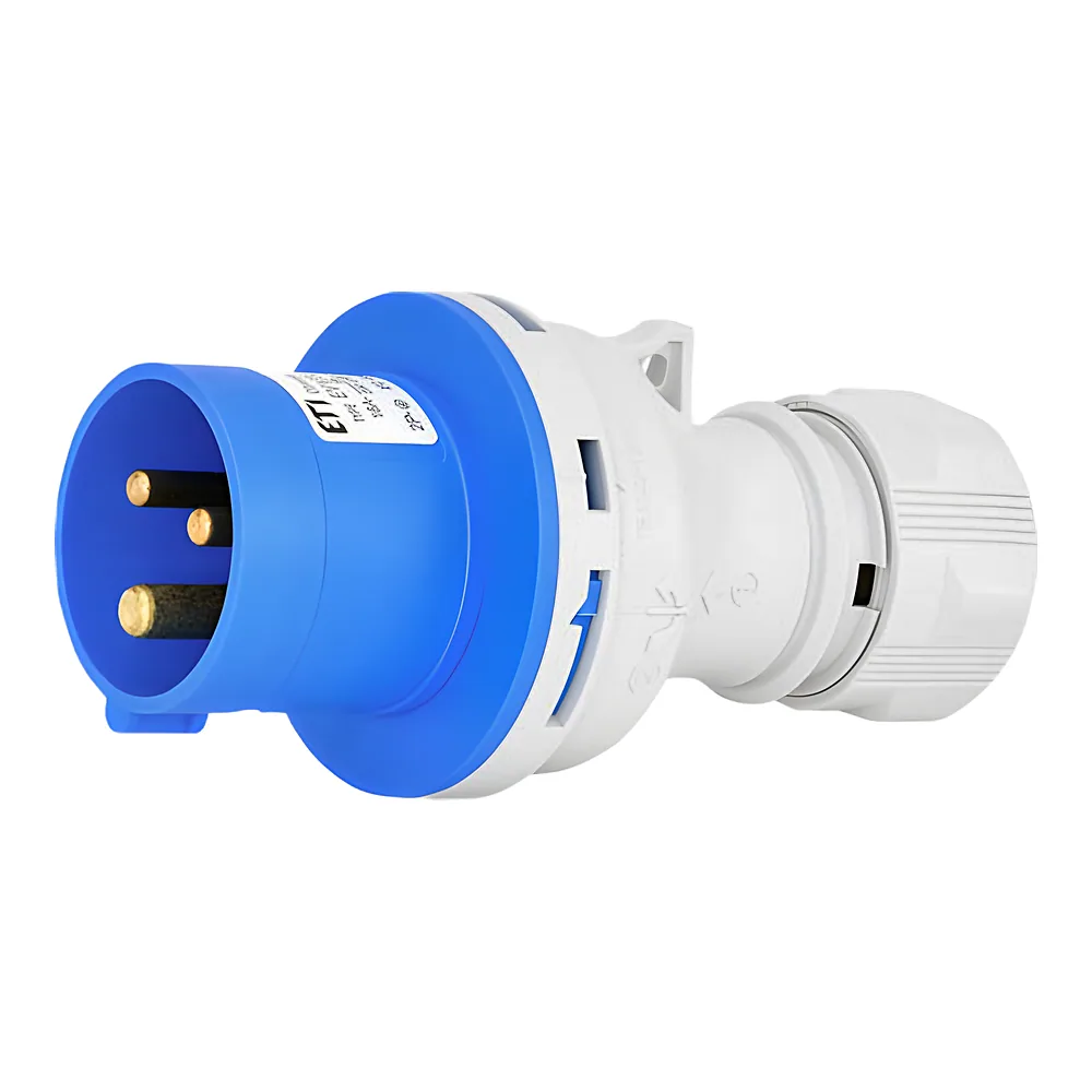 Вилка кабельна EV-1632 2P+PE 16 А 230 В IP44 ETI 4482016