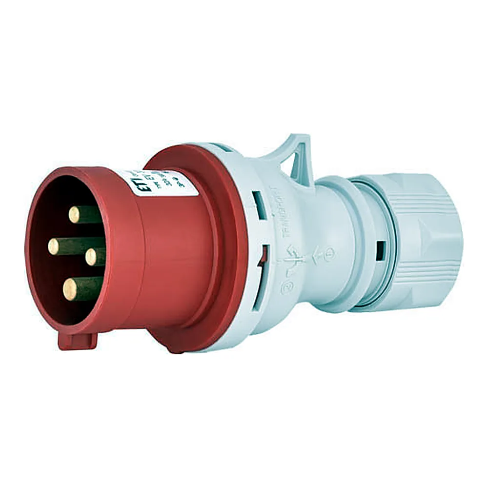 Вилка ETI кабельна EV-3243 3P+PE 400В 32А IP44 4482020